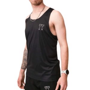 BLACK PERFORMANCE SINGLET