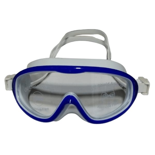 LENTES DE NATACION MEDIA CARA/CON TAPONES DE OIDOS