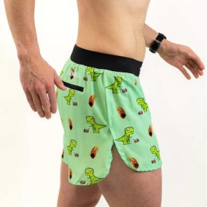 DINO-SORE 4 HALF SPLIT SHORTS